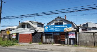 Casa y local comercial en Costanera