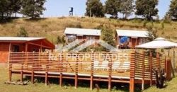 Parcela con 3 Cabañas 5000m2 Piscina en Panguipulli