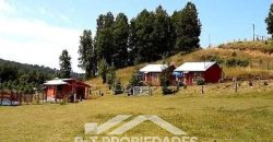 Parcela con 3 Cabañas 5000m2 Piscina en Panguipulli