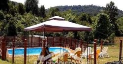 Parcela con 3 Cabañas 5000m2 Piscina en Panguipulli