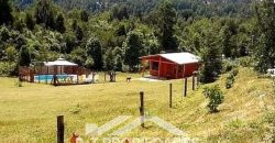 Parcela con 3 Cabañas 5000m2 Piscina en Panguipulli