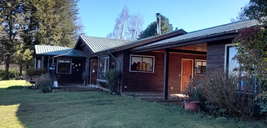 Parcela en condominio con casa habitación camino a Vilcun